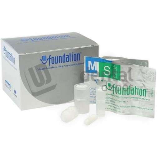 J MORITA - Foundation Assortment Pack (3 each of Small and Medium/box)COLLAGEN-BASED BONE FILLING AUGMENTATION MATERIAL - # 27-500150