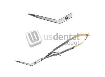 LASCHAL - Laschal 75 degree angle E/W Steiglitz style forcep with thumb lock, serrated - # PCF-N-75SPL/M