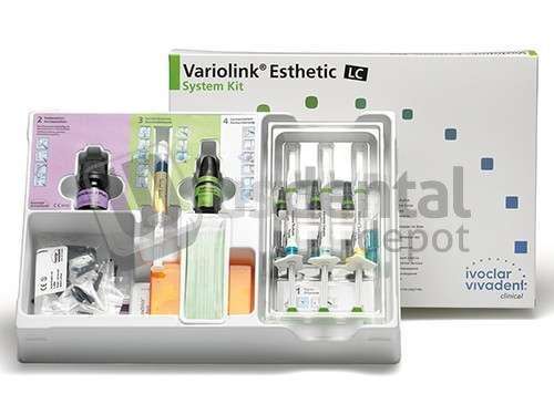 IVOCLAR VIVADENT - Variolink Esthetic LC Light-cured adhesive cement Bottle Kit, luting composite - #666065WW