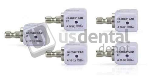 IVOCLAR VIVADENT - IPS e.max CAD CEREC Ivoclar LT Block, Shade A3.5 Size  A16(L) 5/Pk. is a system - #644387