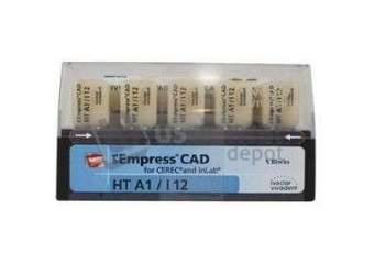 IVOCLAR VIVADENT - IPS Empress CAD HT Block, Shade A1 Size I12, 5/Pk. is a system of composite - # 602520