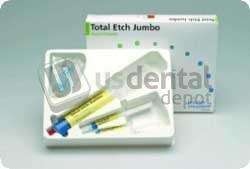 IVOCLAR VIVADENT - Total Etch 37% Phosphoric Acid Etching Gel, Package of 2 - 2 Gm. Syringes - #550588