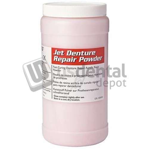 LANG Jet Denture Repair Acrylic Denture Repair Acrylic - 1lb. Powder Only, Fibered - # 1230-FP