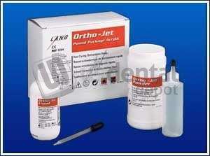 LANG Ortho-Jet, Powder Only - CLEAR, Self Curing Acrylic Resin for Fabrication - # 1330