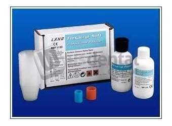 LANG Flexacryl Soft - Denture Reline Acrylic Resin, PINK Powder Refill, 1lb. Bottle - # 0930-P-Soft