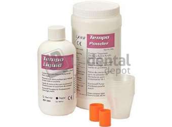 LANG Tempo Short Term Very Soft Reline for Temporary Cushion Treatment, Pound - # 1034-C