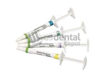 IVOCLAR VIVADENT - Multilink Automix WHITE shade Try-in Paste refill, 1.7 gram syringe - #645959