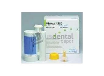 IVOCLAR VIVADENT - Virtual 380 in XXL-Cartridges, Fast Set, Monophase, Refill Package: 2 - #594838AN