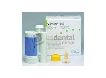 IVOCLAR VIVADENT - Virtual 380 in XXL-Cartridges, Fast Set, Monophase, Bulk Package: 6 Cartridges - #594835AN