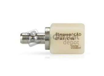 IVOCLAR VIVADENT - IPS Empress CAD CEREC / inLab LT blocks, Shade BL4 Size C14, 5pk  - #602590