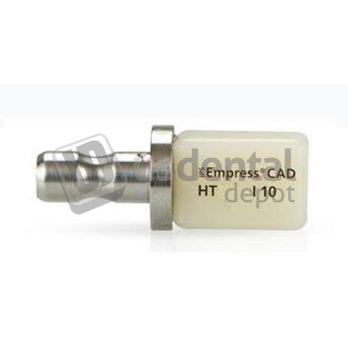 IVOCLAR VIVADENT - IPS Empress CAD CEREC / inLab HT blocks, Shade C2 Size I10, 5pk  - #602517