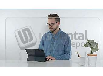 DIGITECH - LITE - Countertop Large - Desktop OFFICE COUNTER SHIELDS  #B907CSL-LG