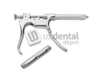 MILTEX -  - N-Tralig Intraligamental Syringe, Stainless Steel, 1.8 ml Cartridge Size - #76-55SSOB
