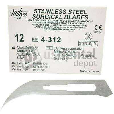 Sterile Stainless Steel Scalpel Blades