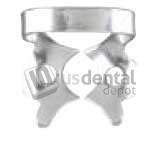 MILTEX - Miltex #14 Molar Winged Metal Rubber Dam Clamp, single clamp - #76D-14