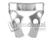 MILTEX - Miltex #26N Upper Molar Wingless Metal Rubber Dam Clamp, single clamp - #76D-26N