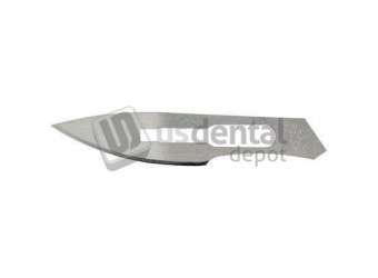 MILTEX - Miltex #23 Sterile Carbon Steel Surgical Scalpel Blade, Box of 100 blades - #4-123