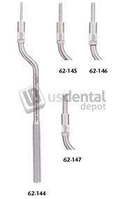 MILTEX - Miltex 3.3mm Curved Osteotome with Stops, Convex. Used to raise the floor - #62-146