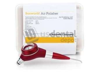 KEYSTONE ProphyBrite Air Polisher - Unit Kit in RED. Delivers a fine sodium bicarbonate - # 16670R