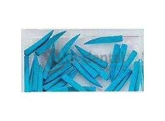 KEYSTONE Wonder Wedges 12mm Small BLUE, 100pk. Interproximal Wooden Wedges - #921480