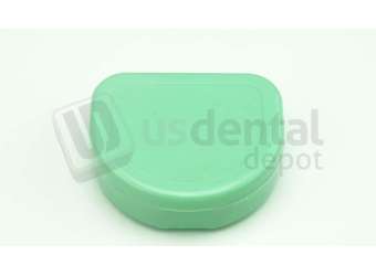 KEYSTONE Bo-Box GREEN Orthodontic Retainer Cases, bag of 10 boxes - #0921519