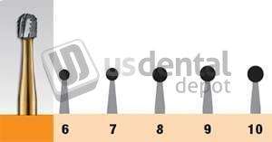 KEYSTONE Prehma Round Carbide Burs . 6 FGOS (Fiction Grip Surgical). Ideal for initial - #05-15248