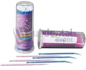 Prehma X-Small Micro-applicators with Ultra-Fine tip - PINK, 400 applicators, 4 tubes - #10-13013