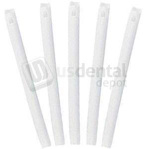 KEYSTONE - D-2 HVE High Volume Evacuation Tips, WHITE 10x 100pk. D-2 Plastic Slotted - #7000306