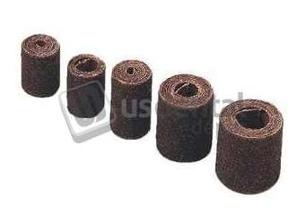 KEYSTONE  Field Abrasive Rolls, #5 - 120  Grit  Fine 3/4in  diam. x 1in  ht. x 5/16in  - #1720110