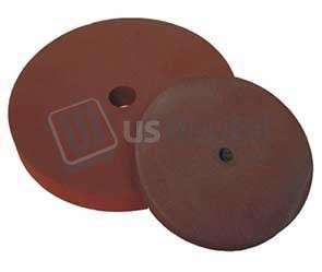 KEYSTONE  RED Grinding Wheel, For The Fine Polishing of All Metals, 3in  x 3/8in  x - #1300176