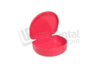 KEYSTONE  High-Gloss Ortho Box - red, 120pk. 3/4in  deep. Orthodontic retainer - #9575330