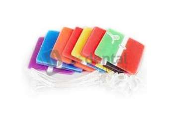 KEYSTONE ProForm Tri-Color Mouthguard Laminate - WHITE/GREEN/BLACK, 12/Box. 5" x 5" - # 9598880