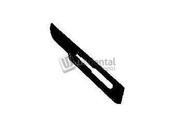 KEYSTONE  #15 Carbon Steel Scalpel Blades, 150/Pk. Bard-Parker Blades - #1130070