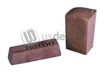 KEYSTONE Hatho BROWN Polishing Paste bar 100gr - For PrePolishing of Precious Metals, Ideal - #1670109
