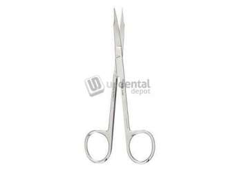 MILTEX - Miltex 5in  Goldman Fox curved surgical scissors with one serrated blade - #5-320