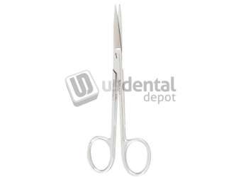 Miltex Plastic Surgery Scissors, 4.75in., Curved