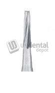 MILTEX - Miltex FG #171 Plain Fisher Taper Carbide Bur, package of 10 Burs - #DFG171