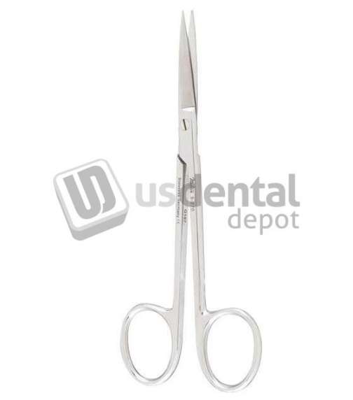 MILTEX - Miltex 4.75in  curved Wagner surgical scissors with a smooth blade and sharp tips - #5-276