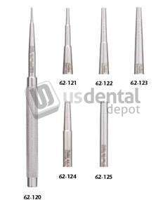 MILTEX - Miltex 3.9mm Progressive Osteotome, Concave. Used to prepare the implant site - #62-124