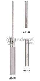 MILTEX - Miltex 3 mm Osteotome Blunt. Designed for progressive circumferential - #62-104