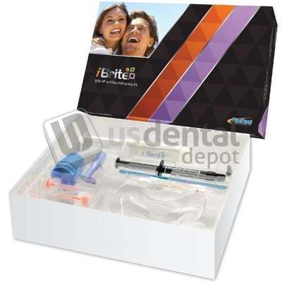 PAC-DENT - iBrite Professional Tooth Whitening Gel-Type System - 1 Patient Kit, 30% - # IB-801