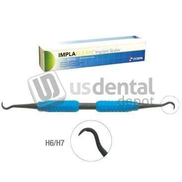 PAC-DENT - ImplaKlean Implant Scaler - H6/H7, 3pk . Sickle Scaler for Removal - # 168-03