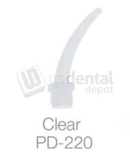 PAC-DENT - Intra-Oral Tips - Large CLEAR, Package of 100 - # PD-220