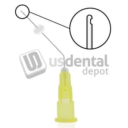 PAC-DENT - OptiProbe Single Sideport Irrigator Needle Tips, 31ga, 21 mm, YELLOW, 20pk  - # 219-20