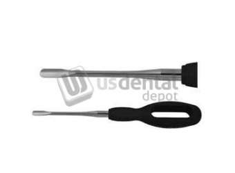 OSUNG  Anterior 5.0 mm Straight Blade Luxating Elevator, Ultra-sharp, BLACK - #ELL501