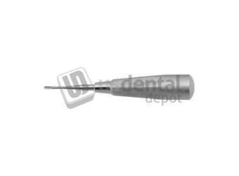 OSUNG  Dental Elevator, E 301, 2.7mm tip width, for deeply seated roots. Our - #ELE301