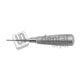 OSUNG  Dental Elevator, E 301, 2.7mm tip width, for deeply seated roots. Our - #ELE301