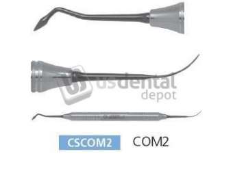 OSUNG  COM2 Composite instrument, titanium-coated with stainless steel handle - #CSCOM2