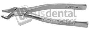 OSUNG  #222 Extraction Forcep LOWER MOLARS, FX222. Extraction Forcep for 3rd - #FX10S