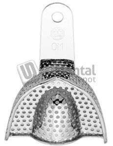 OSUNG  Orthodontia Nickel-plated Brass Impression Tray, SMALL UPPER - #D-TBO-05